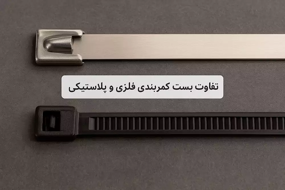 فلزی یا پلاستیکی؟ بررسی مزایا و معایب بست کمربندی