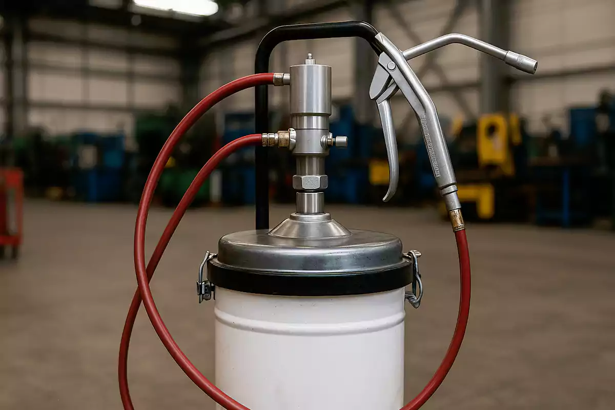  انتخاب سایز گریس پمپ