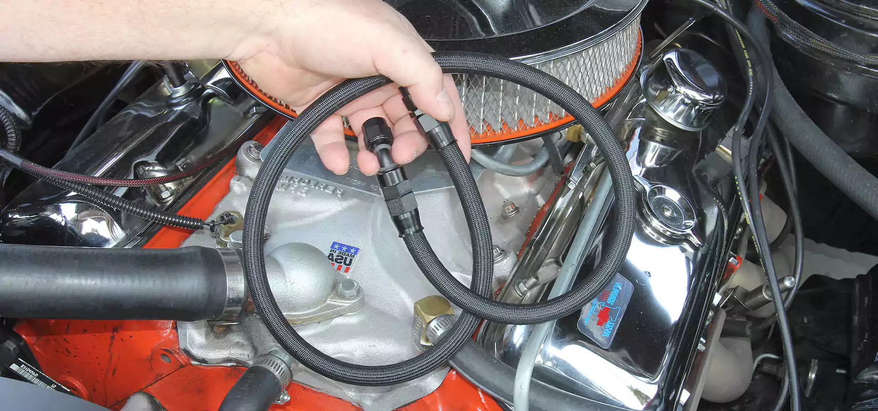 شلنگ بنزین خودروها و انتقال سوخت