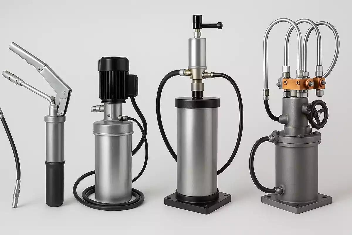 کاربردهای سری گریس پمپ در صنایع