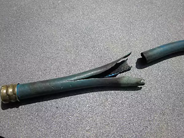 ترکیدن از مشکلات شلنگ باد