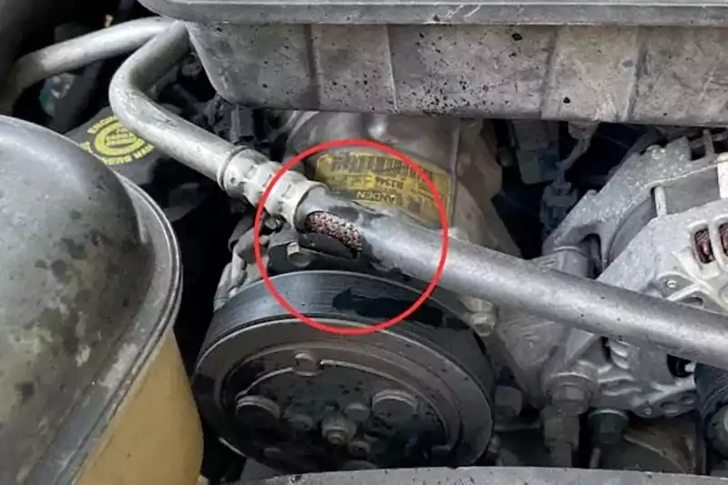 مشکل نشتی هوا در اتصالات شلنگ باد